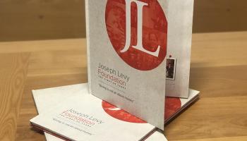 Copies of the History of the Joseph Levy Foundation book
