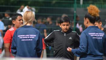 Sport 4 Life UK activity with young people